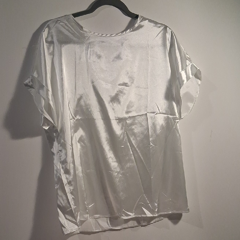 SHEIN White Oversized Boxy T-Shirt